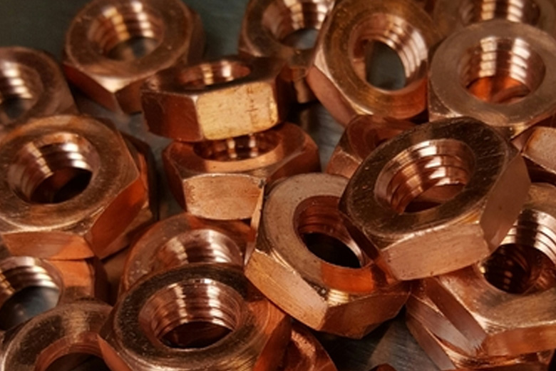 Copper Nickel 90/10 Fasteners by Hindco Steel and Alloys