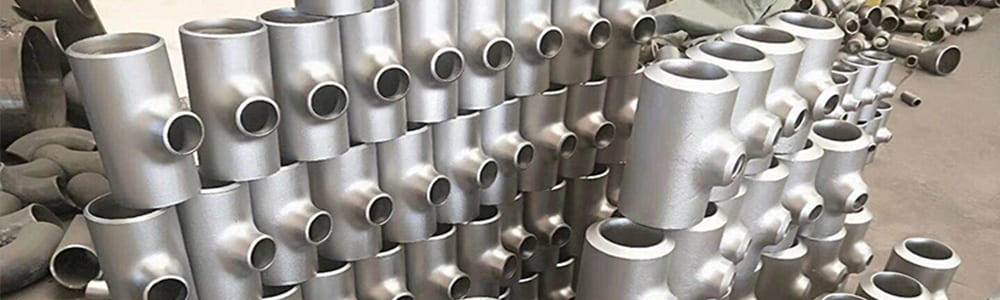 Reducing Tee Buttweld Fitting by Hindco Steel and Alloys