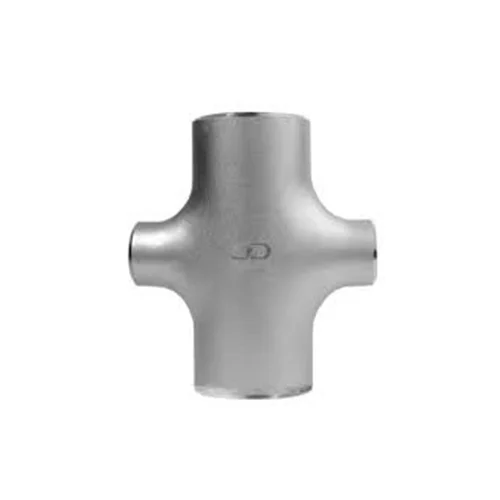 Threaded Unequal Cross Fitting by Hindco Steel and Alloys